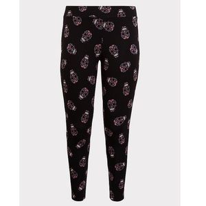 Torrid Sugar Skull Knit Legging NWT